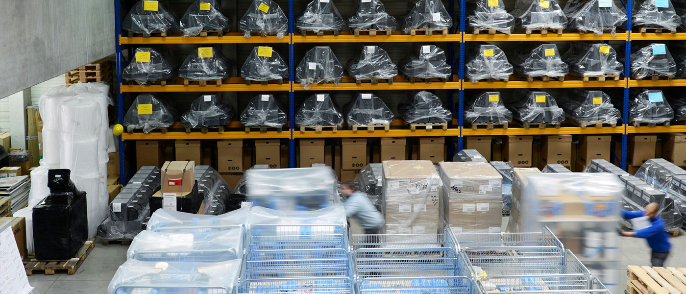 Lieferung von Ersatzteilen für Drucker Lager von TIS-Service GmbH